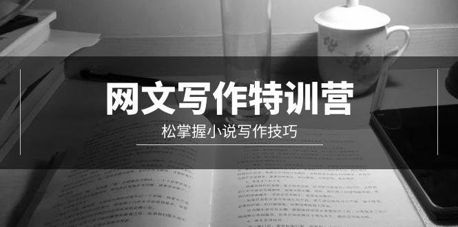 网文-写作特训营，轻松掌握小说写作技巧（20节视频课）-玖玖资源网
