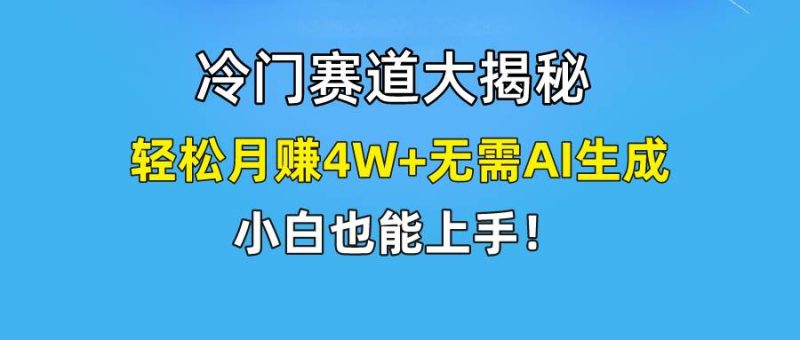 快手无脑搬运冷门赛道视频“仅6个作品 涨粉6万”轻松月赚4W+-玖玖资源网