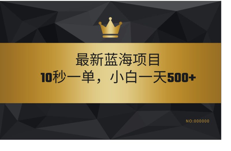 最新蓝海项目，视频审核玩法，10秒一单，不限时间，不限单量，新手小白一天500+-玖玖资源网