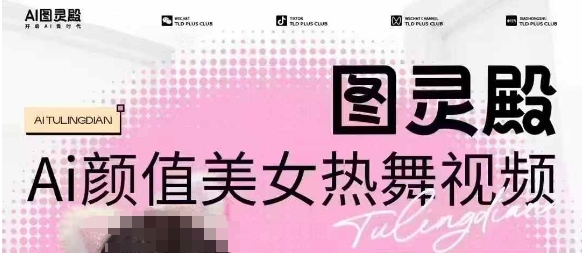 全网首发，原价988图灵殿AI颜值美女热舞视频，云端生图，轻松过原创-玖玖资源网