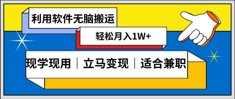 低密度新赛道 视频无脑搬 一天1000+几分钟一条原创视频 零成本零门槛超简单-玖玖资源网