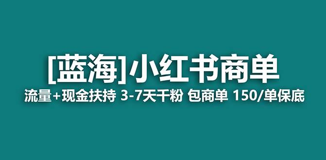 【蓝海项目】小红书商单！长期稳定 7天变现 商单一口价包分配 轻松月入过万-玖玖资源网