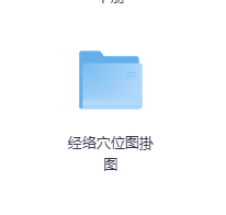 经络穴位图掛图-玖玖资源网